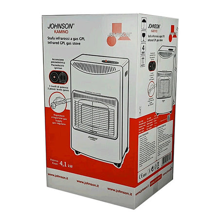 Stufa Infrarossi a Gas GPL Potenza 1500-4100W Bombola 10/15Kg 3 Piastre Ceramiche Riscalda 120mq Dispositivo di Sicurezza