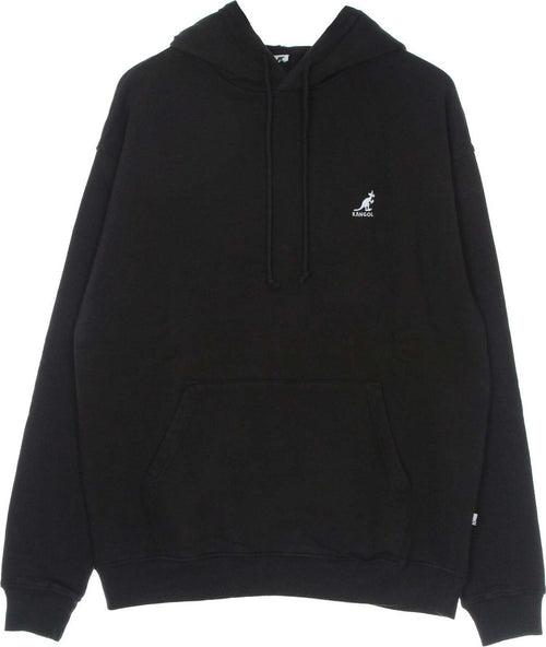 KANGOL-Felpa-Cappuccio-Uomo-Komodomo-Hoodie-Black-da-uomo