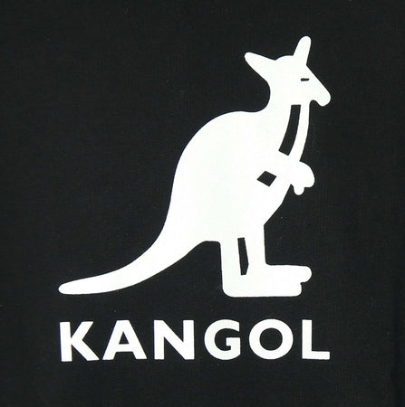 KANGOL-Felpa-Leggera-Cappuccio-Uomo-Alden-Black/off-White-da-uomo