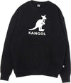 KANGOL-Felpa-Leggera-Girocollo-Uomo-Conrad-Black/off-White-da-uomo