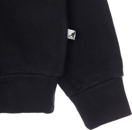 KANGOL-Felpa-Leggera-Girocollo-Uomo-Conrad-Black/off-White-da-uomo