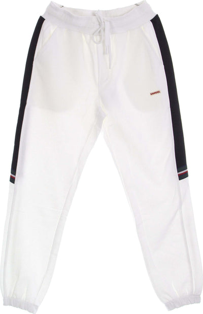 KANGOL-Pantalone-Tuta-Leggero-Uomo-Heritage-Taped-Sweat-Pant-Off-White-da-uomo