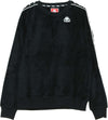 KAPPA-Felpa-Girocollo-Uomo-Authentic-Aynset-Black/white-da-uomo