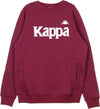 KAPPA-Felpa-Girocollo-Uomo-Authentic-Bzali-Violet/grey-Silver-da-uomo