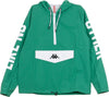KAPPA-Giacca-a-Vento-Infilabile-Uomo-Authentic-Baspar-Green/white-da-uomo