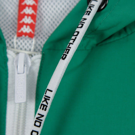 KAPPA-Giacca-a-Vento-Infilabile-Uomo-Authentic-Baspar-Green/white-da-uomo