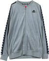 KAPPA-Giacca-Tuta-Uomo-Authentic-Benetti-Grey-Mist/black/white-da-uomo