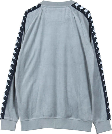KAPPA-Giacca-Tuta-Uomo-Authentic-Benetti-Grey-Mist/black/white-da-uomo