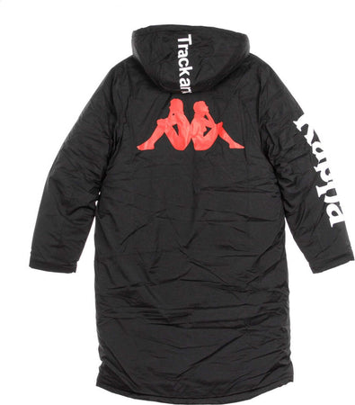 KAPPA-Giaccone-Lungo-Uomo-Authentic-La-Brely-Black/white/red-da-uomo