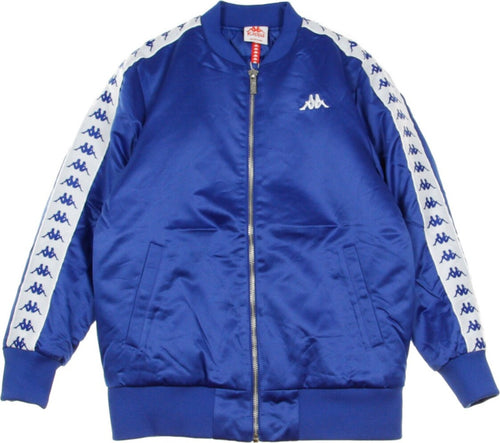 KAPPA-Giubbotto-Bomber-Uomo-Banda-Bawer-Blue-Royal/white-da-uomo