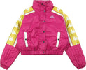 KAPPA-Giubbotto-Corto-Donna-Banda-10-Alyson-Red-Cerise/white/gold-da-donna