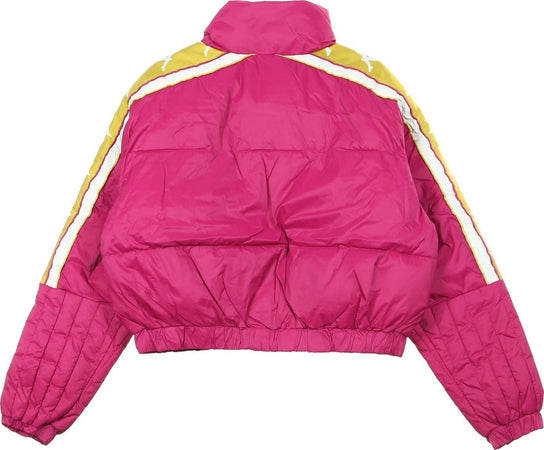 KAPPA-Giubbotto-Corto-Donna-Banda-10-Alyson-Red-Cerise/white/gold-da-donna