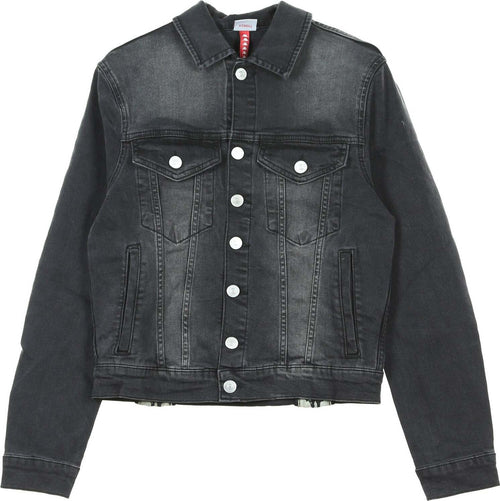 KAPPA-Giubbotto-Jeans-Uomo-Banda-Boetino-Black/beige-Lt-Sand-da-uomo
