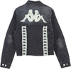KAPPA-Giubbotto-Jeans-Uomo-Banda-Boetino-Black/beige-Lt-Sand-da-uomo