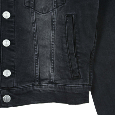 KAPPA-Giubbotto-Jeans-Uomo-Banda-Boetino-Black/beige-Lt-Sand-da-uomo