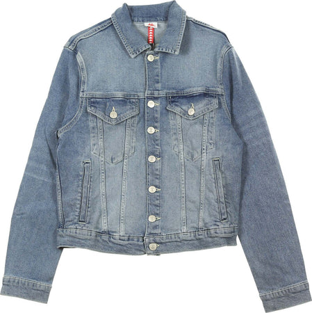 KAPPA-Giubbotto-Jeans-Uomo-Banda-Boetino-Blue-Lt-Cobalt/beige-Lt-da-uomo