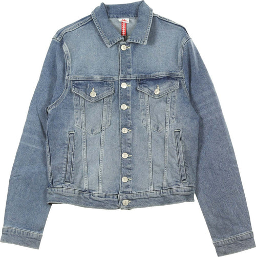 KAPPA-Giubbotto-Jeans-Uomo-Banda-Boetino-Blue-Lt-Cobalt/beige-Lt-da-uomo