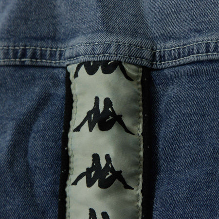 KAPPA-Giubbotto-Jeans-Uomo-Banda-Boetino-Blue-Lt-Cobalt/beige-Lt-da-uomo