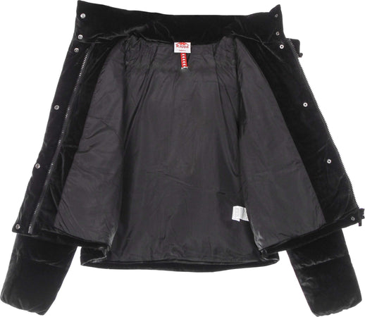 KAPPA-Piumino-Donna-Authentic-Flissy-Black-da-donna
