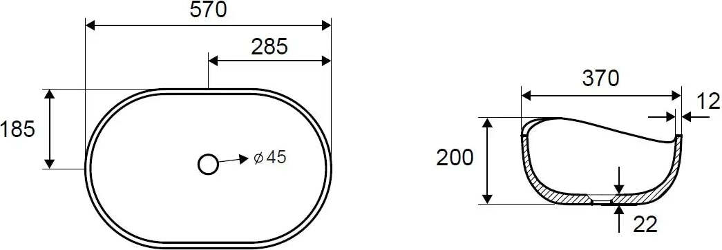KARAG-ERIS-|-Lavabo-Da-Appoggio-In-Pietra-Ricomposta-Grigio-Cemento