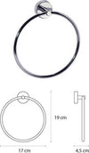 Karag Set Completo Accessori Bagno Vetro Temperato e Finitura Cromata Design Moderno Kit 7 Pezzi. 2x porta asciugamani 1x Porta Rotolo 3x Porta Sapone/Spazzolini 1xPorta Scopino Casa e cucina/Bagno/Accessori e biancheria da bagno per bambini/Accessori/Set di accessori bagno Shopbagno.it - Roma, Commerciovirtuoso.it