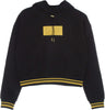 KARL-KANI-Felpa-Cappuccio-Donna-Small-Signature-Box-Short-Hoodie-Black-da-donna