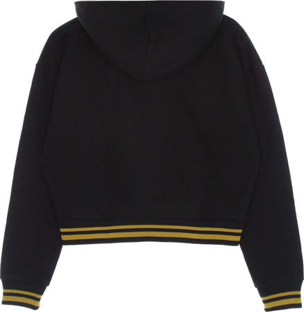 KARL-KANI-Felpa-Cappuccio-Donna-Small-Signature-Box-Short-Hoodie-Black-da-donna