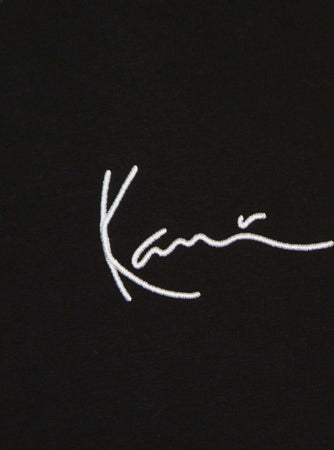 KARL-KANI-Felpa-Cappuccio-Donna-Small-Signature-Hoodie-Black-da-donna
