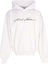 KARL-KANI-Felpa-Cappuccio-Uomo-Autograph-Heavy-Sweat-Os-Hoodie-White-da-uomo