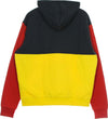 KARL-KANI-Felpa-Cappuccio-Uomo-Signature-Block-Teddy-Hoodie-Yellow/navy/red-da-uomo