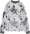 KARL-KANI-Felpa-Leggera-Girocollo-Uomo-Small-Signature-Pixelprint-Crew-Grey-da-uomo