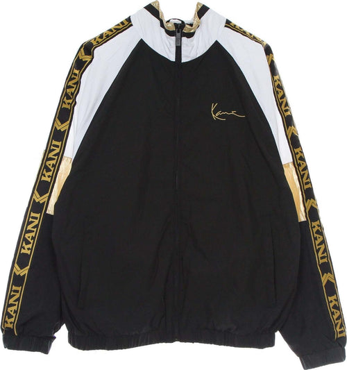 KARL-KANI-Giacca-Tuta-Donna-Chest-Signature-Block-Track-Jacket-Black/white-da-donna