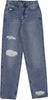 KARL-KANI-Jeans-Uomo-Baggy-Five-Pocket-Heavy-Distressed-Denim-Pant-Blue-Indigo-da-uomo