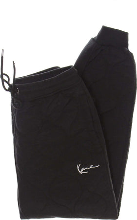 KARL-KANI-Pantalone-Tuta-Uomo-Small-Signature-Quilted-Pants-Black-da-uomo
