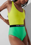 KARL-LAGERFELD-Costume-da-bagno-COLOUR-BLOCK-SWIMSUIT-da-donna
