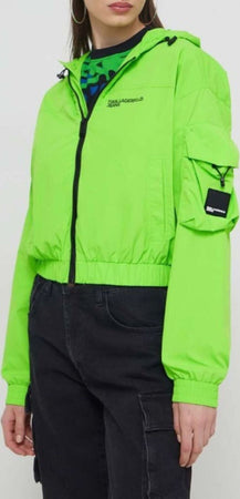 KARL-LAGERFELD-Giubbotto-KLJ-UTILITY-POCKET-JACKET-da-donna