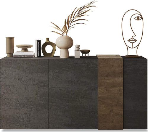 KARMA---madia-di-design-moderno-Antracite-Milani-Home