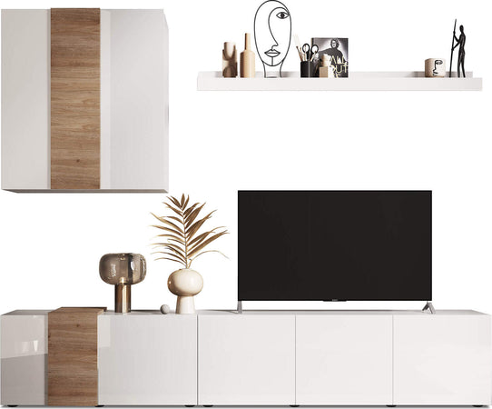 KARMA---parete-attrezzata-moderna-Bianco-Milani-Home