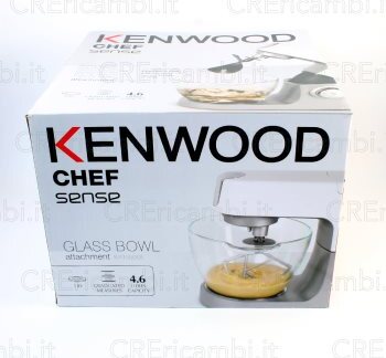 KAT550GL-Ciotola-Vetro-4,6-L-Graduata---Chef-Sense-KVC50