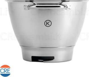 KAT711SS-Ciotola-Acciaio-4,6-Lt---Chef-Titanium-KVC73-/-KVC74