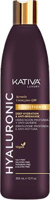 Kativa Balsamo Ialuronico Con Cheratina E Coenzima Q10 Kativa Hyaluronic Conditioner Con Acido Ialuronico Q10 Idratazione Profonda - 355ml Bellezza/Cura dei capelli/Prodotti per la cura dei capelli/Balsami Profumeria Chèri - Locri, Commerciovirtuoso.it