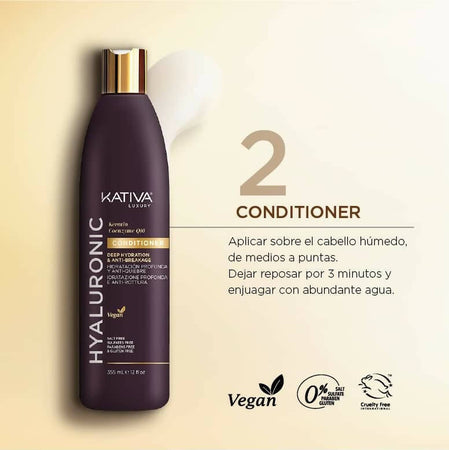 Kativa shampoo Ialuronico Con Cheratina E Coenzima Q10 Kativa Hyaluronic Shampoo Con Acido Ialuronico Q10 Idratazione Profonda - 355ml Bellezza/Cura dei capelli/Prodotti per la cura dei capelli/Balsami Profumeria Chèri - Locri, Commerciovirtuoso.it