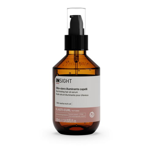 elasti-curl textured olio-siero illuminante capelli 100 ml