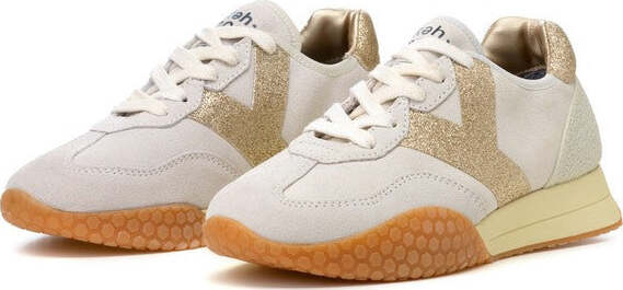 Kehnoo-sneakers-donna-in-camoscio-white-gold-KW9723