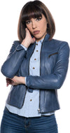 Kelly---Giacca-Donna-Blu-in-Vera-Pelle