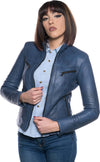 Kelly---Giacca-Donna-Blu-in-Vera-Pelle