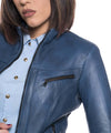 Kelly---Giacca-Donna-Blu-in-Vera-Pelle