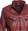 Kelly---Giacca-Donna-Bordeaux-in-Vera-Pelle