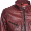 Kelly---Giacca-Donna-Bordeaux-in-Vera-Pelle