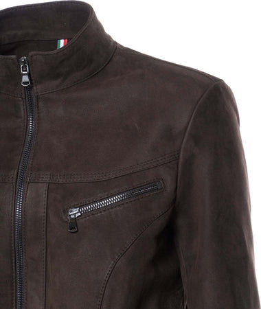 Kelly---Giacca-Donna-Testa-di-Moro-in-Vera-Pelle-di-Renna